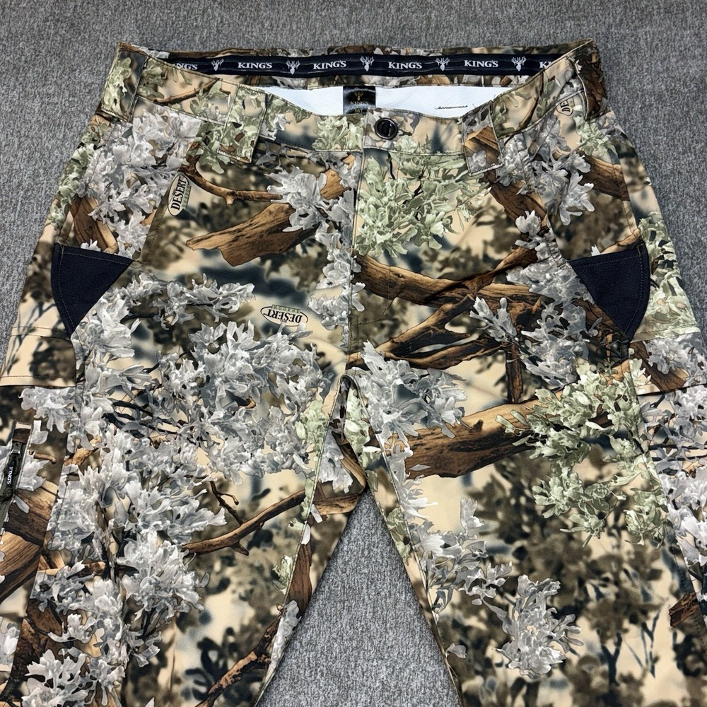 Kings Camo XKG Ridge Pants Men's Size 36T Desert Shadow Hunting Hiking